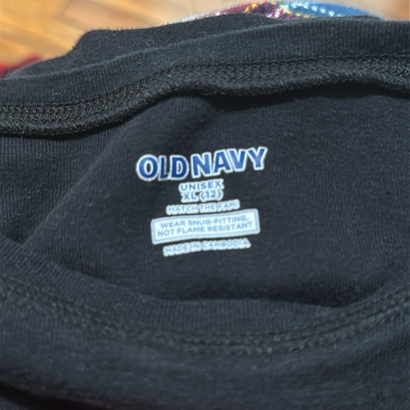 Old Navy Unisex Kids Family Matching Pajamas, “Believe”, Sz 12 - Picture 4 of 5